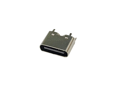 USB C-TYPE母座6pin直立式带塞子