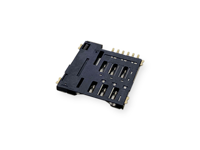 Micro SIM 6pin push type H:1.35mm
