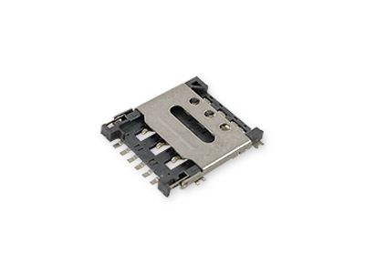 Nano SIM掀盖式7 pin with switch H:1.40mm